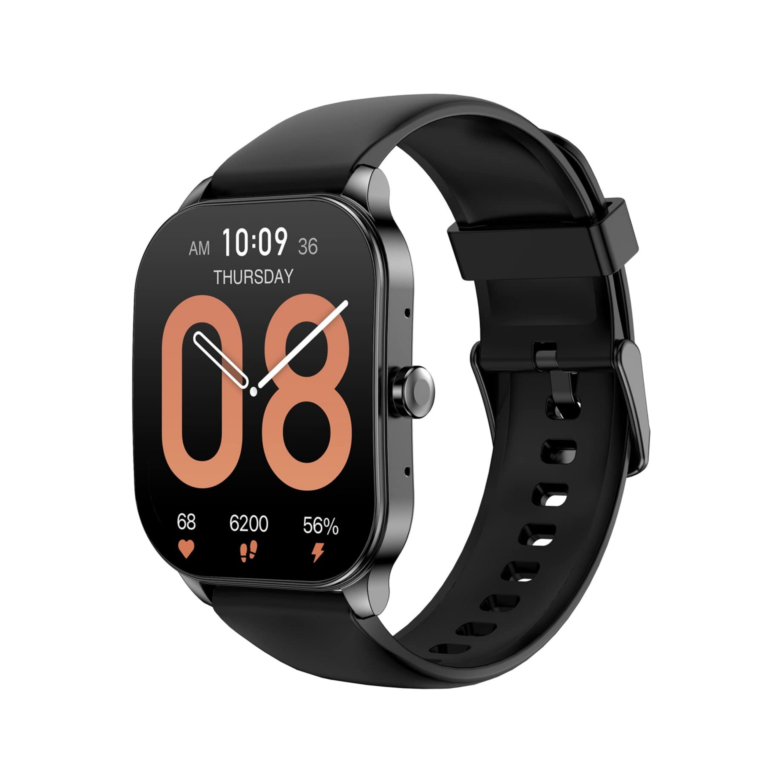 Amazfit Pop 3S Smart Watch – Black Color