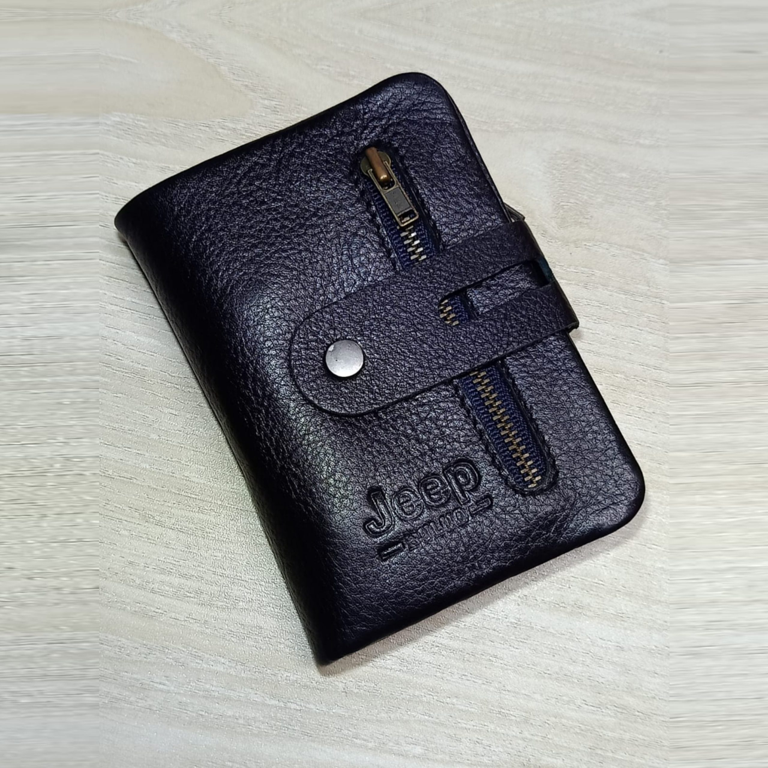 Men’s Stylish Leather Wallet – Black Color